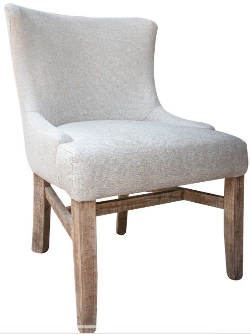 International Furniture Direct Aruba Beige/Brown Chair