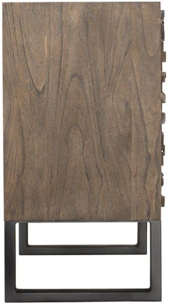 YHD Dumadi Medium Brown 2-Door Cabinet-3