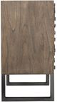 YHD Dumadi Medium Brown 2-Door Cabinet-3