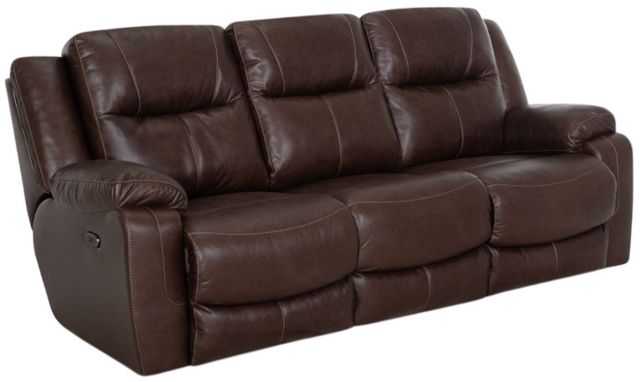 Franklin™ Culver Rogue Espresso Power Reclining Sofa with Power Headrest-0