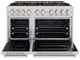 ZLINE 48" 6.7 cu. ft. Dual Fuel Range with 8 Burner DuoPro™ Cooktop and Dual Ovens in Stainless Steel -1