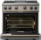 Viking® 7 Series 36" Nantucket Pro Style Liquid Propane Gas Range with Griddle-1