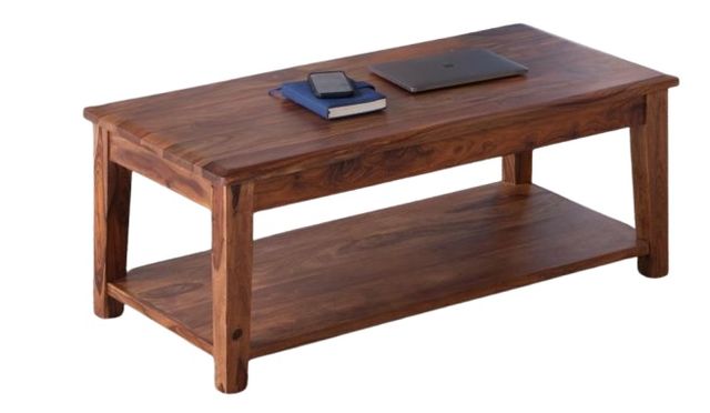 Jaipur Furniture Terrill Cinnamon Amber Coffee Table-0