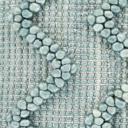Surya Hylia Aqua 20"x20" Toss Pillow with Polyester Insert-1