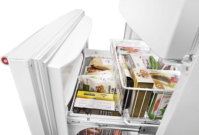 KitchenAid® 20.0 Cu. Ft. White Counter Depth French Door Refrigerator-3