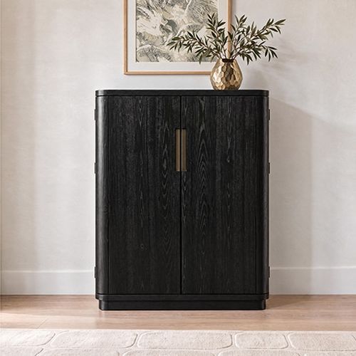 Signature Design by Ashley® Haldenwick Black Bar Cabinet-1