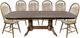 Intercon Colonial Oak 7-Piece Weathered Chestnut Dining Set-0