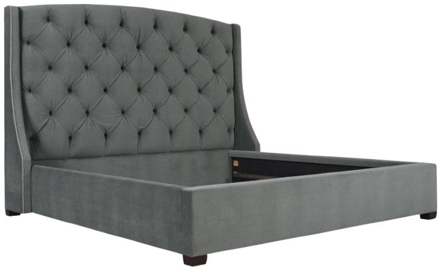 Bernhardt Customizable Jordan Bernhardt Interiors King Panel Storage Bed-3