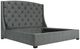 Bernhardt Customizable Jordan Bernhardt Interiors King Panel Storage Bed-3