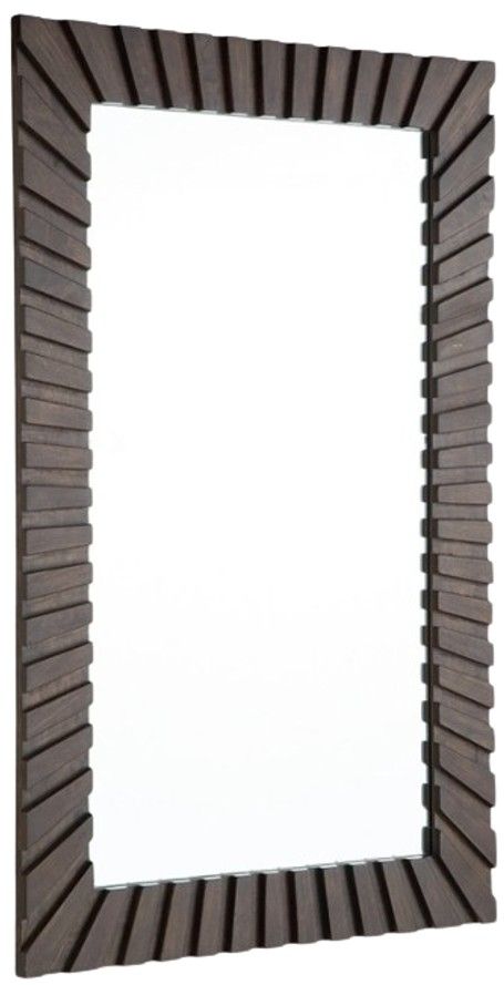 Signature Design by Ashley® Advin Dark Brown Accent Mirror-1