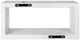 A & B Home White Wash Wall Shelf-3