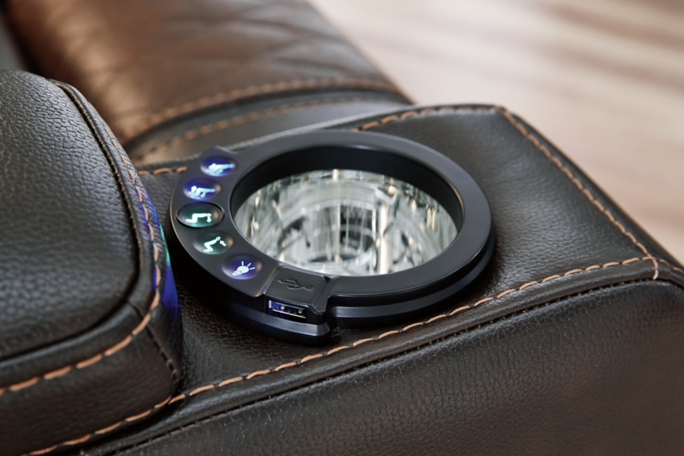 Signature Design by Ashley® Composer 3-Piece Brown Power Theater