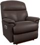 La-Z-Boy® Reed Tobacco Leather Power Rocking Recliner with Headrest and Lumbar-0