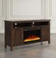 Jofran Inc. Urban Icon Merlot Electric Fireplace Media Console-1