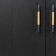 Four Hands Rosedale Ebony Oak Sideboard-2