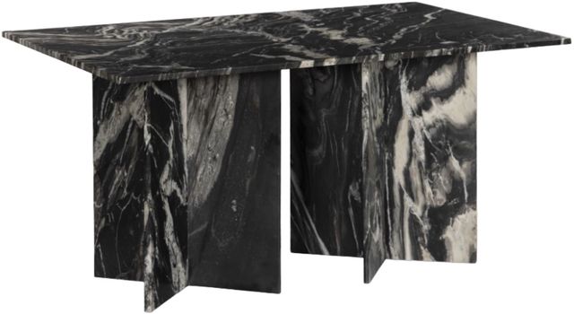 Meridian Furniture Verona Black 78" Dining Table-0