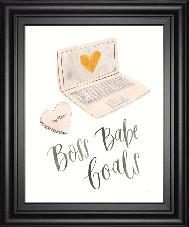 Classy Art Boss Babe I by Jenaya Jackson Wall Art-0