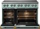 Viking® 5 Series 48" Splash Pro Style Induction Range with Brushed Brass Trim-1