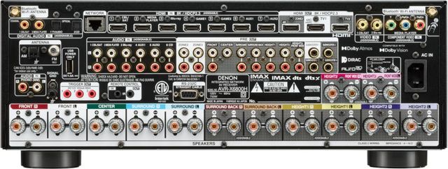 Denon® IN-Command Series 11.4 Channel A/V Home Theater Receiver-4