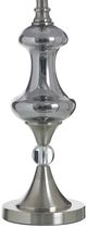Stylecraft Brushed Nickel and Silver Glass Table Lamp-3