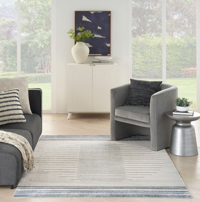 Nourison Home™ Astra Machine Washable 5'x7' Style 2 Area Rug-1