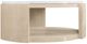 Hooker® Furniture Westwood White Round Cocktail Table with Polished Limestone Base-0