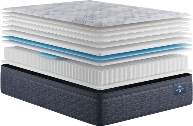 Serta® Perfect Rest Emerald Vale 15" Innerspring Firm Pillow Top Twin Mattress-2