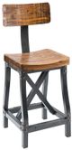 Olliix by INK+IVY Amber/Graphite Lancaster Bar Stool-0