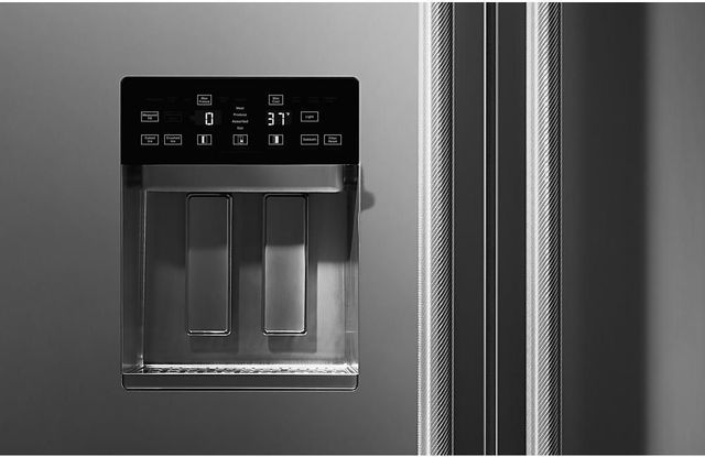 JennAir® Rise™ 42 in. 25.1 Cu. Ft. Stainless Steel Built In Counter Depth Side-by-Side Refrigerator-2
