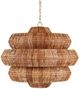 Currey & Company Antibes Natural Chandelier-1