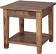 Porter International Designs Tahoe Harvest End Table with Drawer-2