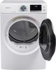 Crosley® 8 Cu. Ft. White Front Load Gas Dryer-1