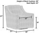 Jackson Furniture Hyde Park Dove Swivel Chair-4
