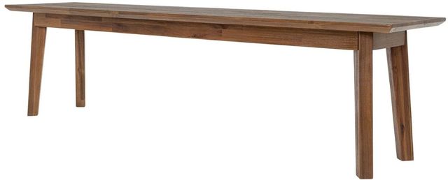 LH Home Gia Warm Pecan Bench -0