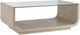 Uttermost® Maeva Glass Top Coffee Table with Natural Base-0