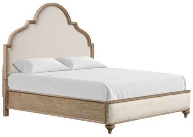 Furniture of America® Lyris 4-Piece Rustic Oak Queen Bedroom Set-1