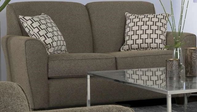 Decor-Rest® Furniture LTD Customizable 2404 Fabric Curved Arms Loveseat-0