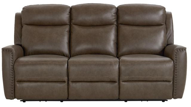 Bassett® Furniture Club Level Douglas Sable Power Reclining Sofa-1