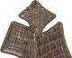 Crestview Collection August Brown Wall Art-2