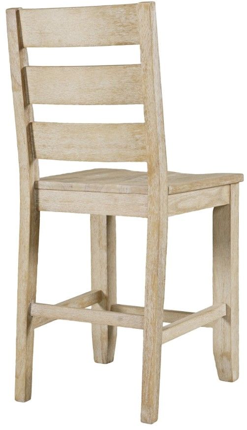 Jofran Inc. Sierrafina Almond Rung Back Counter Stool-4