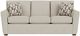 Flexsteel® Lakewood Silver Driftwood Queen Sleeper Sofa-1