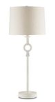 Currey & Company Germaine White Table Lamp-1