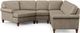 Flexsteel® Westside 4-Piece Taupe Left-Arm Facing Sectional and Chaise-0
