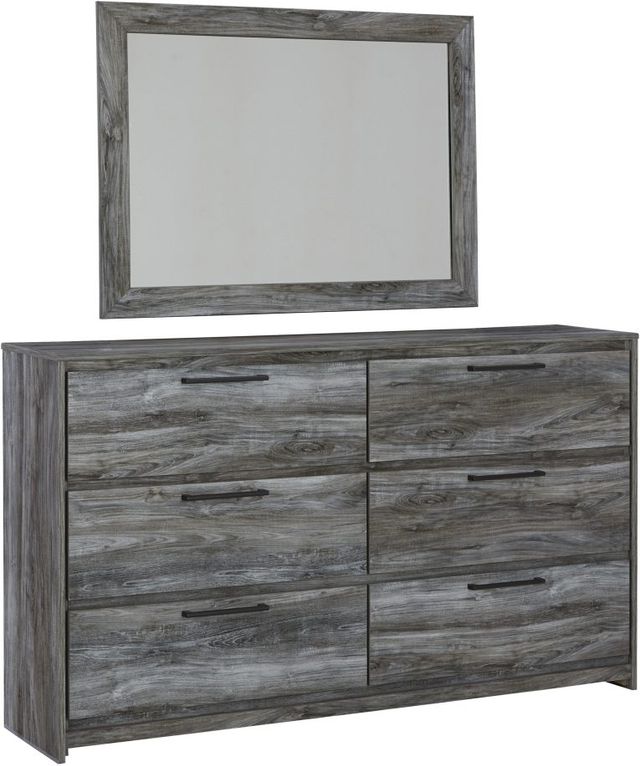 Signature Design by Ashley® Baystorm Gray Bedroom Mirror-2