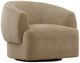 Dovetail Furniture Billie Sand Swivel Chair-0