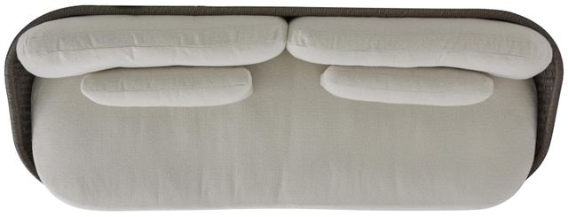Bernhardt Santa Monica Bernhardt Exteriors Pebble/White Fabric/Woven Outdoor Sofa-4