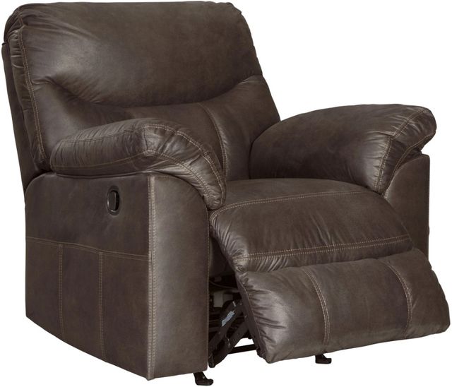 Signature Design by Ashley® Boxberg Teak Manual Rocker Recliner-3