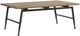 Bernards  Linné Wheat Cocktail Table with Metal Base-0