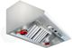 Capital Performance 48" Stainless Steel Wall Mounted Ventilation Hood-1