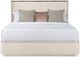 Caracole® Dream Big Caracole Classic Soft Silver Paint Upholstered King Panel Bed-2
